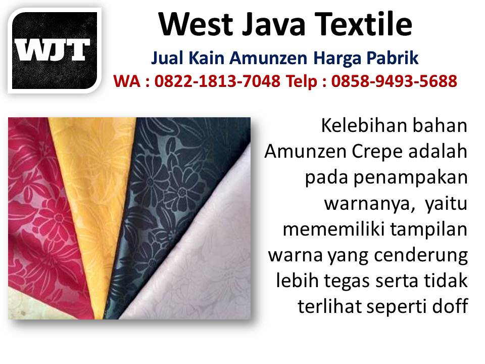 Bahan amunzen soft - West Java Textile | wa : 085894935688 Jenis-kain-amunzen